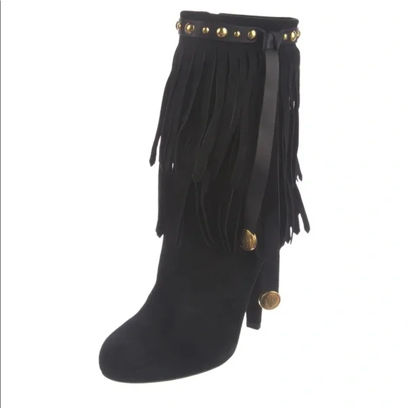 Gucci | Shoes | Authentic Gucci Babouska Hysteria Black  display picture 3